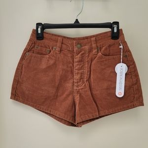 NWT Sisstrevolution Corduroy Shorts